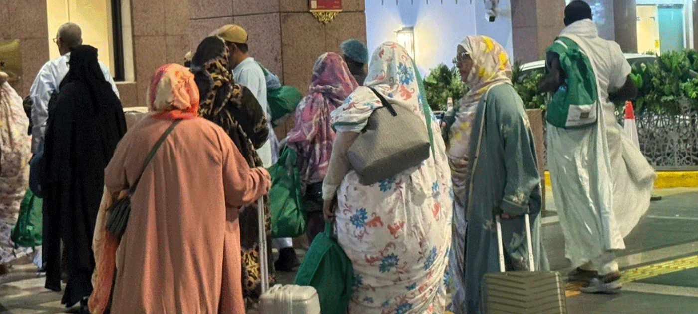 الفوج الثالث من الحجاج الموريتانيين يصل إلى المدينة المنورة