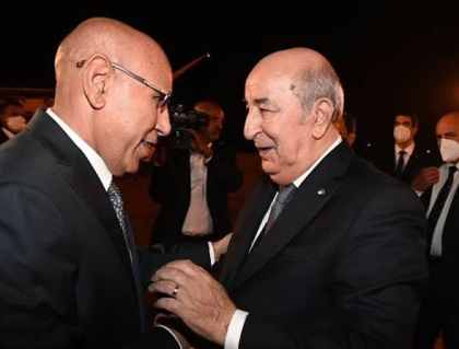 الرئيس غزواني يعزي تبون في ضحايا حرائق الجزائر