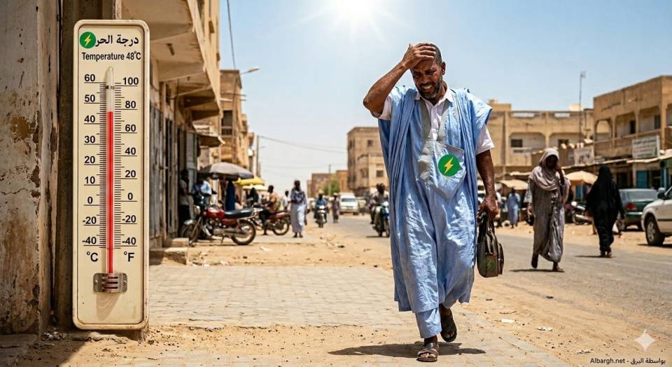 نواكشوط تحت لهيب حرارة قياسية وأمطار مرتقبة جنوبا