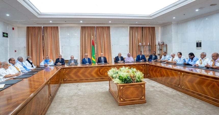 الرئيس الموريتاني محمد ولد الشيخ الغزواني