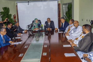 وزيرة التجارة والسياحة، في الحكومة الموريتانية