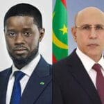 الرئيس الموريتاني ونظيره السنغالي