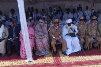 وزيرة التجارة والسياحة، زينب بنت أحمدناه، رفقة والي اترارزة، أحمدنا ولد سيد أب