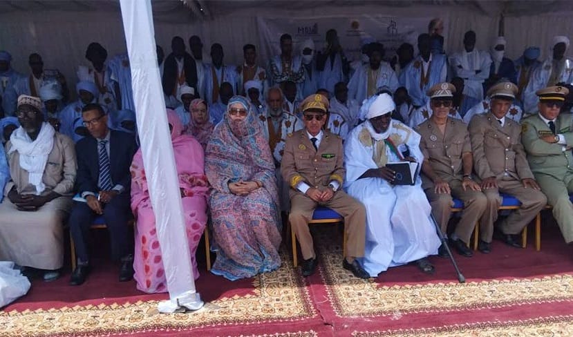 وزيرة التجارة والسياحة، زينب بنت أحمدناه، رفقة والي اترارزة، أحمدنا ولد سيد أب