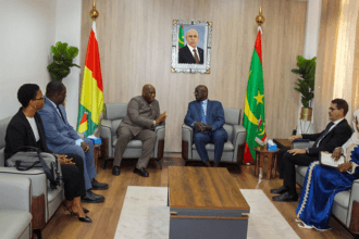 وزير الشؤون الخارجية يلتقي نظيره الغيني