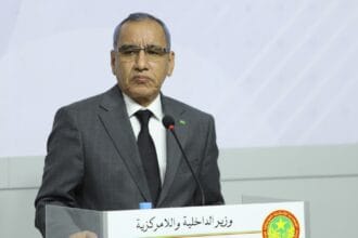 وزير الداخلية وترقية اللا مركزية والتنمية المحلية محمد أحمد ولد محمد الأمين
