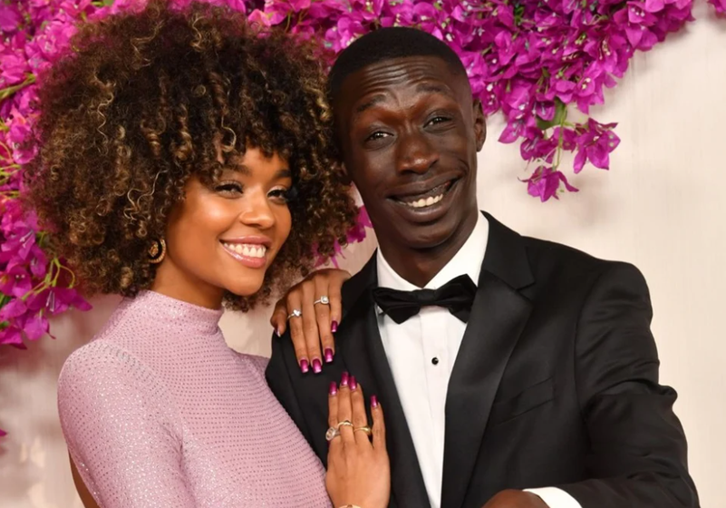 خابي لام مع زوجته عارضة الأزياء الدنماركية الجنوب إفريقية - أرشيفية