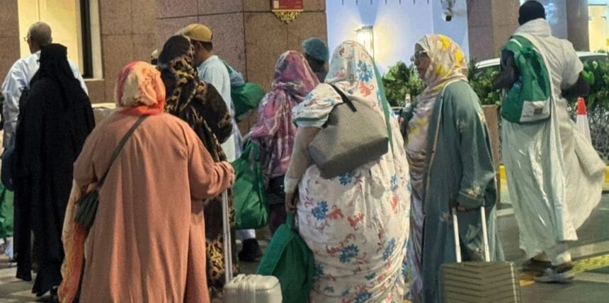 الفوج الثالث من حجاجنا الميامين - ارشيف